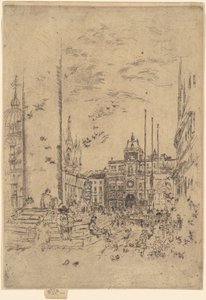 La Piazzetta de James Abbott McNeill Whistler