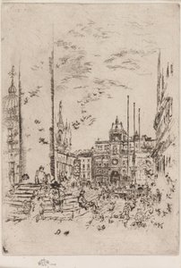 La Piazzetta de James Abbott McNeill Whistler
