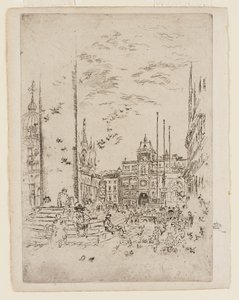 La Piazzetta de James Abbott McNeill Whistler