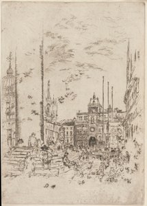 La Piazzetta de James Abbott McNeill Whistler