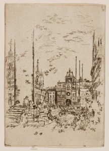 La Piazzetta de James Abbott McNeill Whistler