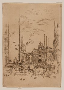 La Piazzetta de James McNeill Whistler