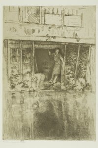 El Pierrot de James Abbott McNeill Whistler