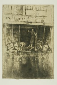 El Pierrot de James Abbott McNeill Whistler