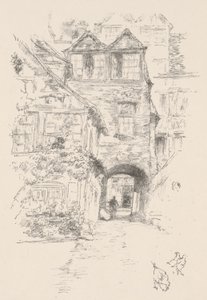 Casa del Cura, Ruán de James McNeill Whistler