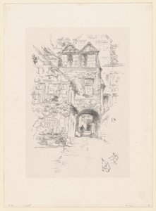 Casa del Cura, Ruán de James McNeill Whistler
