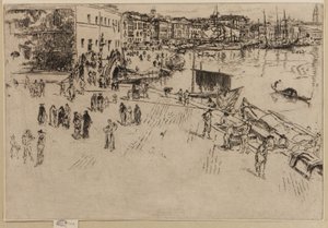 La Riva de James Abbott McNeill Whistler