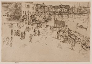 La Riva de James Abbott McNeill Whistler