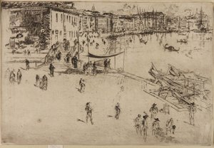 La Riva, No. 2 de James Abbott McNeill Whistler