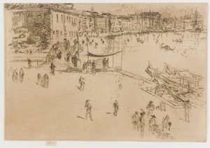 La Riva, No. 2 de James Abbott McNeill Whistler