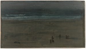 El mar y la arena de James Abbott McNeill Whistler