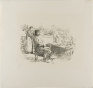 El Zapatero de James Abbott McNeill Whistler
