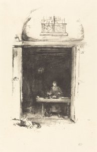 El herrero, Passage du Dragon de James Abbott McNeill Whistler
