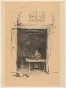 El herrero, Passage du Dragon de James Abbott McNeill Whistler