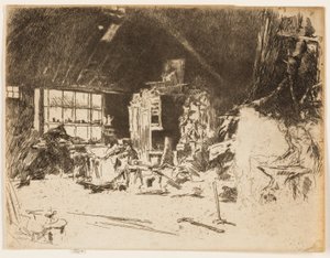 La herrería de James Abbott McNeill Whistler
