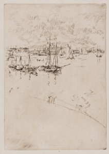 El barco de vapor, Venecia de James Abbott McNeill Whistler