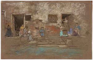Los escalones de James Abbott McNeill Whistler