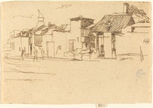 El cisne, Chelsea de James Abbott McNeill Whistler