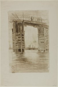 El puente alto de James Abbott McNeill Whistler
