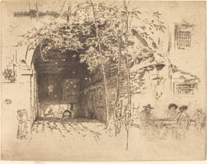 El Traghetto, No.II de James Abbott McNeill Whistler