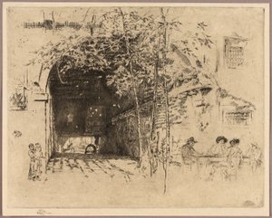 El Traghetto, No. 2 de James Abbott McNeill Whistler