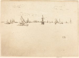 El barco torreta de James Abbott McNeill Whistler