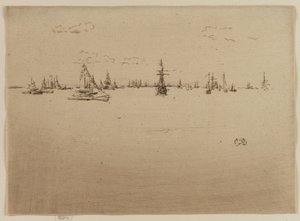 El barco torreta de James Abbott McNeill Whistler