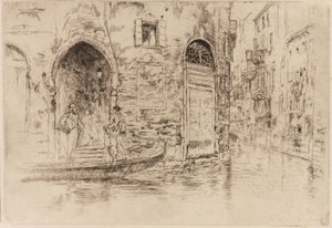 Las Dos Puertas de James Abbott McNeill Whistler