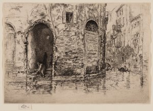 Las Dos Puertas de James Abbott McNeill Whistler