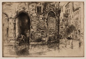 Las dos puertas de James Abbott McNeill Whistler