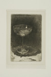 La copa de vino de James Abbott McNeill Whistler