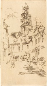 Torre de San Antonio, Loches de James Abbott McNeill Whistler