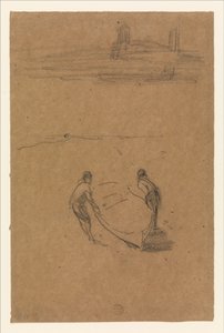 Zwei Männer und ein Boot