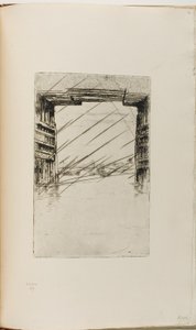 Bajo el viejo puente de Battersea de James Abbott McNeill Whistler