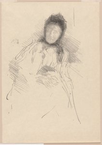 Boceto inacabado de Lady Haden de James Abbott McNeill Whistler