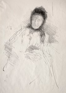 Boceto inacabado de Lady Haden de James McNeill Whistler