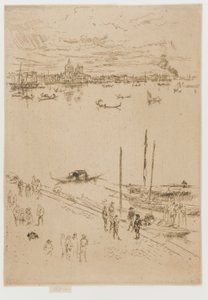 Venecia vertical de James Abbott McNeill Whistler