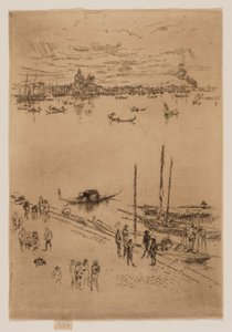 Venecia vertical de James Abbott McNeill Whistler