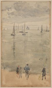 Violeta [¿nota?]... El regreso de los barcos pesqueros de James McNeill Whistler
