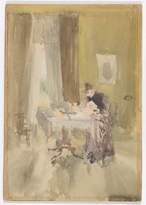 Violeta y ámbar–Té de James Abbott McNeill Whistler