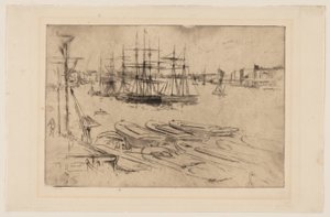 Wapping - La Piscina de James Abbott McNeill Whistler