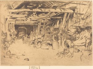 Carpintero de ruedas de James Abbott McNeill Whistler