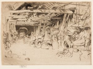 El carretero de James Abbott McNeill Whistler