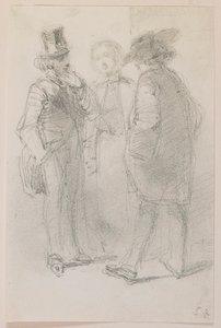 Whistler con amigos de James Abbott McNeill Whistler