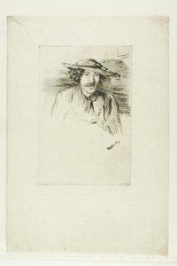 Whistler con un Sombrero de James Abbott McNeill Whistler