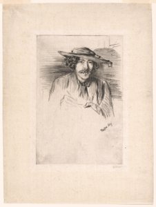 Whistler con sombrero de James Abbott McNeill Whistler