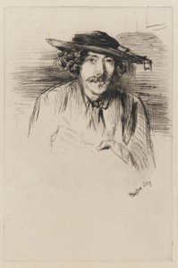 Whistler con sombrero de James Abbott McNeill Whistler