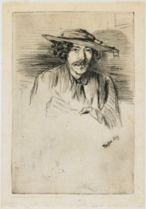 Whistler con un sombrero de James Abbott McNeill Whistler