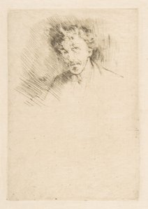 Whistler con el mechón blanco de James McNeill Whistler