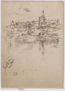 Castillo de Windsor de James Abbott McNeill Whistler
